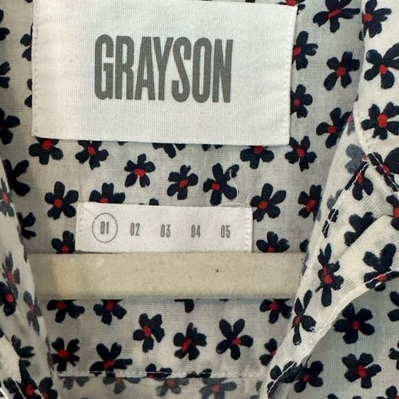 Grayson Hero Front Button Women’s Blouse 01-XS - Picture 5 of 5